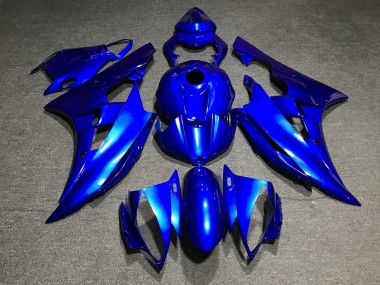 Blue 2006-2007 Yamaha YZF R6 Motorcycle Fairing