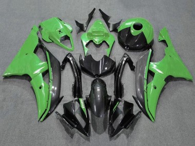 Green Carbon Fiber Style 2008-2016 Yamaha YZF R6 Motorcycle Fairings