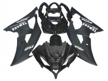 Glossy Black Matte Black White 2008-2016 Yamaha YZF R6 Motorcycle Fairings