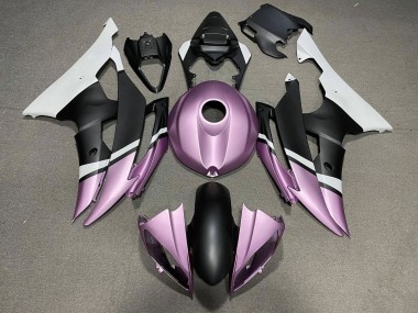 White Light Purple Matte Black 2008-2016 Yamaha YZF R6 Motorcycle Fairings