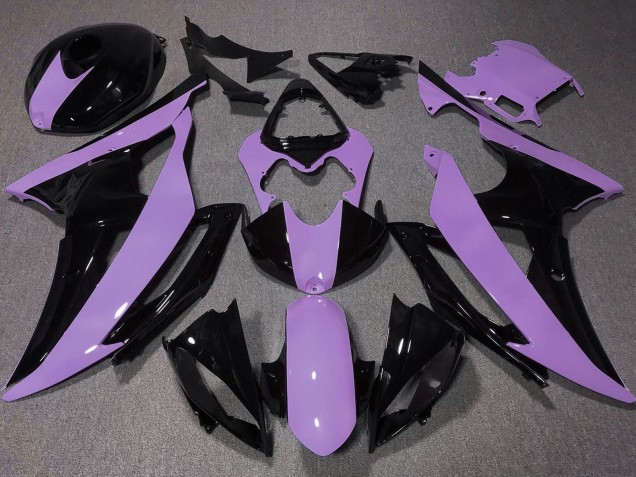 Purple Glossy Black 2008-2016 Yamaha YZF R6 Motorcycle Fairing