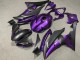Purple Matte Black 2008-2016 Yamaha YZF R6 Motorcycle Fairing