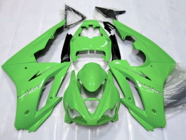 Green 2006-2008 Triumph Daytona 675 Triple Motorcycle Fairing