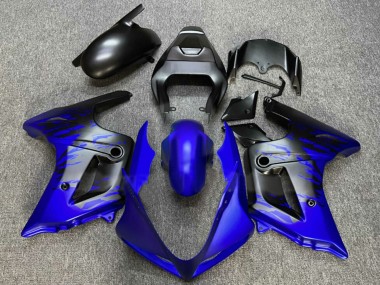 Blue Matte Black Splash 2003-2013 Suzuki SV650 Motorcycle Fairings