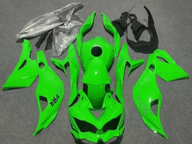 Green 2019-2025 Kawasaki ZX4R ZX-4RR Motorcycle Fairings
