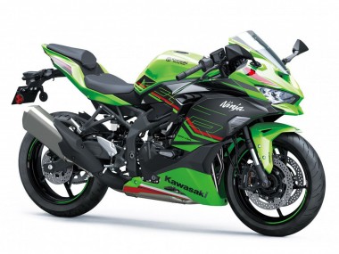 Green Black Red White 2019-2025 Kawasaki ZX4R ZX-4RR Motorcycle Fairings