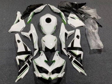 White Black Green 2019-2025 Kawasaki ZX4R ZX-4RR Motorcycle Fairings