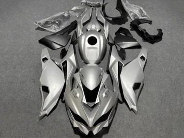 Silver Black 2019-2025 Kawasaki ZX4R ZX-4RR Motorcycle Fairings