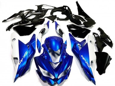 White Blue 2019-2025 Kawasaki ZX4R ZX-4RR Motorcycle Fairings