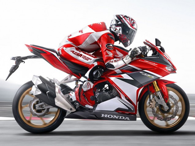 White Red Matte Black 2017-2022 Honda CBR250RR Motorcycle Fairings