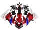 Red Blue White 2017-2022 Honda CBR250RR Motorcycle Fairings
