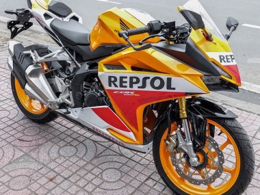 Yellow White Red Repsol 2017-2022 Honda CBR250RR Motorcycle Fairings