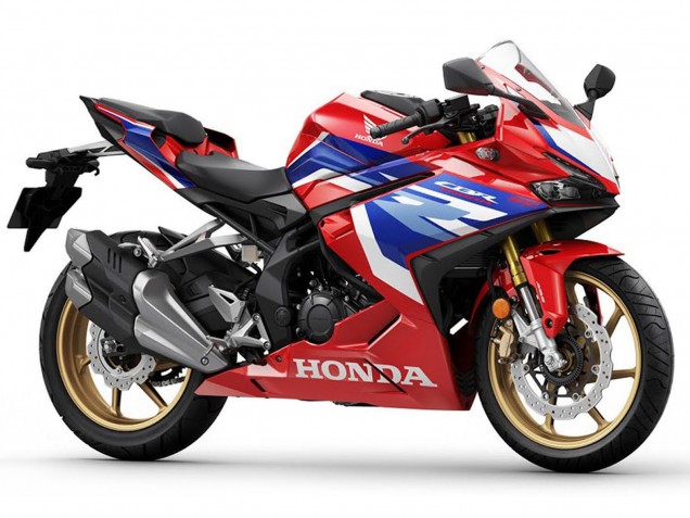 Red Blue White 2023-2024 Honda CBR250RR Motorcycle Fairings