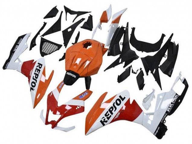 Orange White Red Glossy Black Repsol 2012-2018 Aprilia RS4 50 125 Motorcycle Fairings