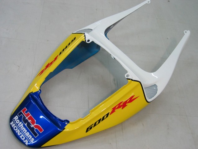 Blue White Yellow Rothmans 2005-2006 Honda CBR600RR Motorcycle Fairings