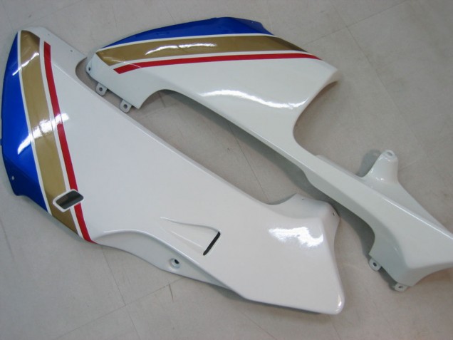Blue White Yellow Rothmans 2005-2006 Honda CBR600RR Motorcycle Fairings