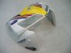 Blue White Yellow Rothmans 2005-2006 Honda CBR600RR Motorcycle Fairings