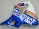 Blue White Yellow Rothmans 2005-2006 Honda CBR600RR Motorcycle Fairings