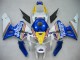 Blue White Yellow Rothmans 2005-2006 Honda CBR600RR Motorcycle Fairings