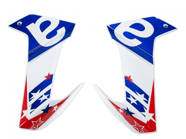 White Blue Red 2020-2024 Aprilia RS660 Motorcycle Fairing