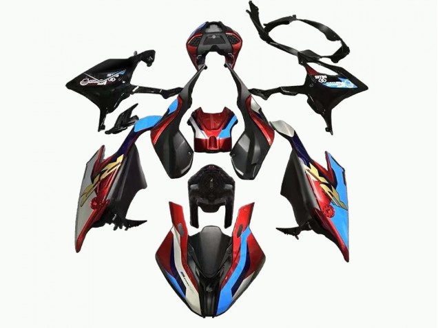 Black Blue Red Gold 2019-2022 BMW S1000RR Motorcycle Fairing