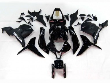 Glossy Black 2009-2012 Honda CBR600RR Motorcycle Fairing