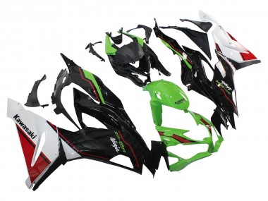 Green Glossy Black White Red 2019-2022 Kawasaki ZX6R Motorcycle Fairings