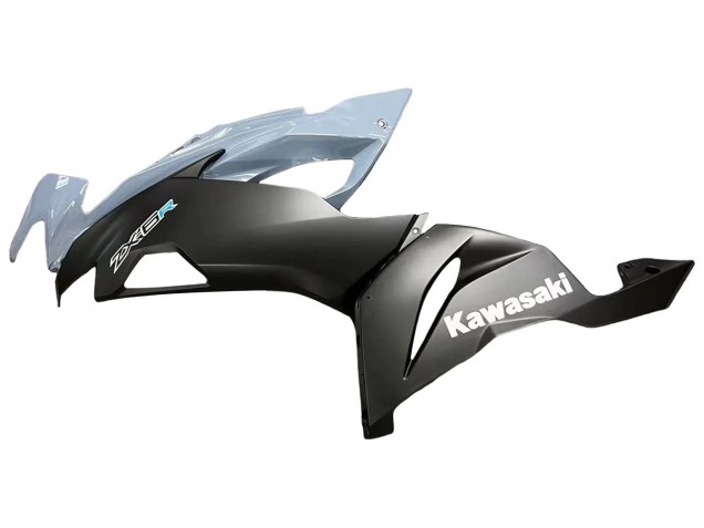 Grey Matte Black 2019-2022 Kawasaki ZX6R Motorcycle Fairings