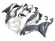 White Grey Green 2019-2022 Kawasaki ZX6R Motorcycle Fairings