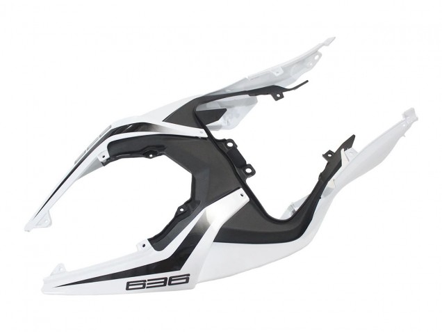 White Grey Green 2019-2022 Kawasaki ZX6R Motorcycle Fairings