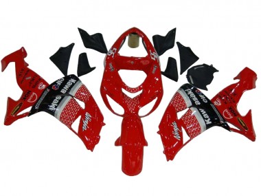 Red Silver Grey Black Elf 56 2006-2007 Kawasaki ZX10R Motorcycle Fairings
