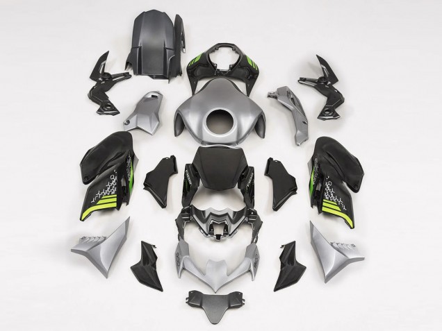 Black Silver 2020-2024 Kawasaki Z900 Motorcycle Fairings