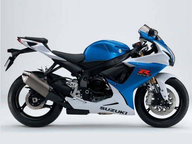 White Blue Black Red 2011-2024 Suzuki GSXR 600/750 Motorcycle Fairings