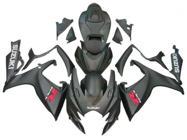 Matte Black 2006-2007 Suzuki GSXR 600/750 Motorcycle Fairings