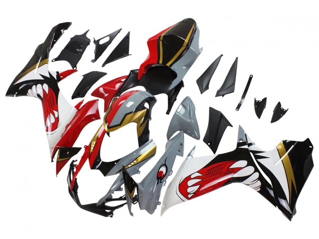 Red Gold Grey Black White Shark 2011-2024 Suzuki GSXR 600/750 Motorcycle Fairings