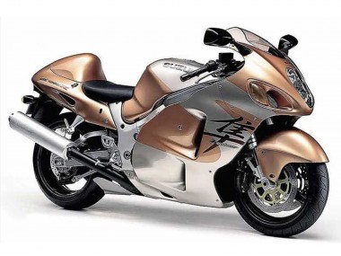 Light Brown Silver 1996-2007 Suzuki GSXR 1300 Hayabusa Motorcycle Fairings