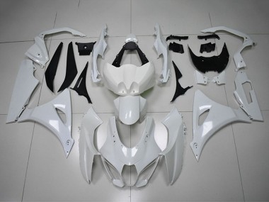 White 2017-2025 Suzuki GSXR 1000 Motorcycle Fairings