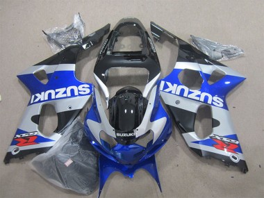 Blue Silver Black Red White Decal 2000-2002 Suzuki GSXR 1000 Motorcycle Fairings