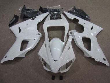 White 1998-1999 Yamaha YZF R1 Motorcycle Fairings