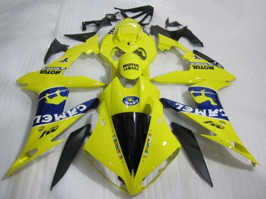 Yellow Blue Black White Camel Motul 2004-2006 Yamaha YZF R1 Motorcycle Fairings