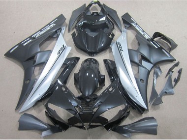 Glossy Black Matte Black Silver 2006-2007 Yamaha YZF R6 Motorcycle Fairings