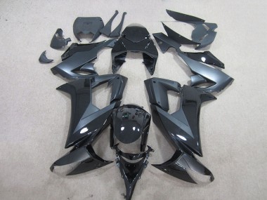 Black 08-10 ZX10R Motorcycle Fairings