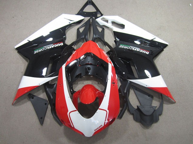 Black Red White 07-14 Ducati 848 Motorcycle Fairings