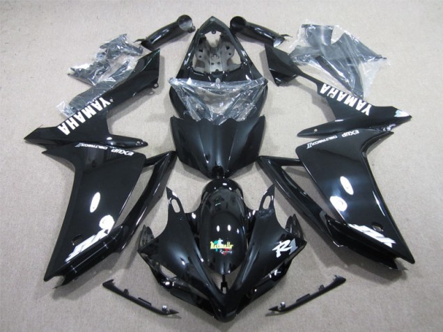 Black White Decal 07-08 YZF R1 Motorcycle Fairing Black White Decal 07-08 YZF R1 Motorcycle Fairing