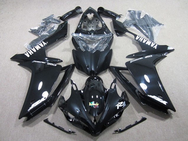 Black White Decal 07-08 YZF R1 Motorcycle Fairings Black White Decal 07-08 YZF R1 Motorcycle Fairings
