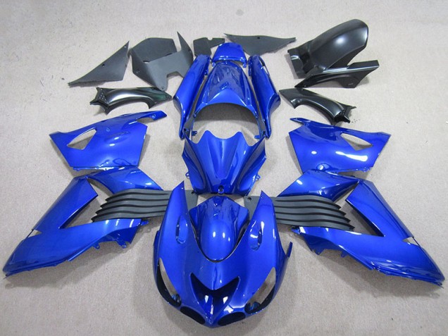 Blue 06-11 ZX14R ZZR1400 Motorcycle Fairing Blue 06-11 ZX14R ZZR1400 Motorcycle Fairing