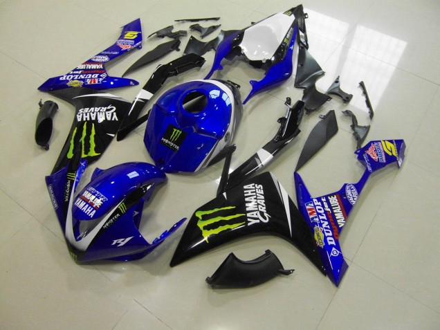 Blue Monster 07-08 YZF R1 Motorcycle Fairings Blue Monster 07-08 YZF R1 Motorcycle Fairings