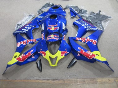 Blue Red Bull 07-08 CBR600RR Motorcycle Fairings