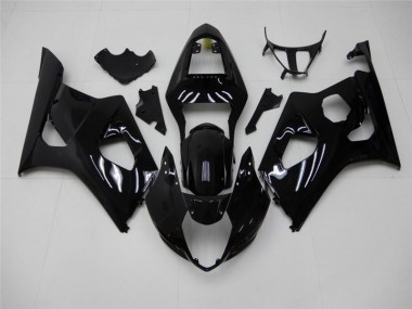 Glossy Black 03-04 GSXR 1000 Full Motorcycle Fairing Kits