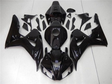 Glossy Black 06-07 CBR1000RR Motorcycle Bodywork